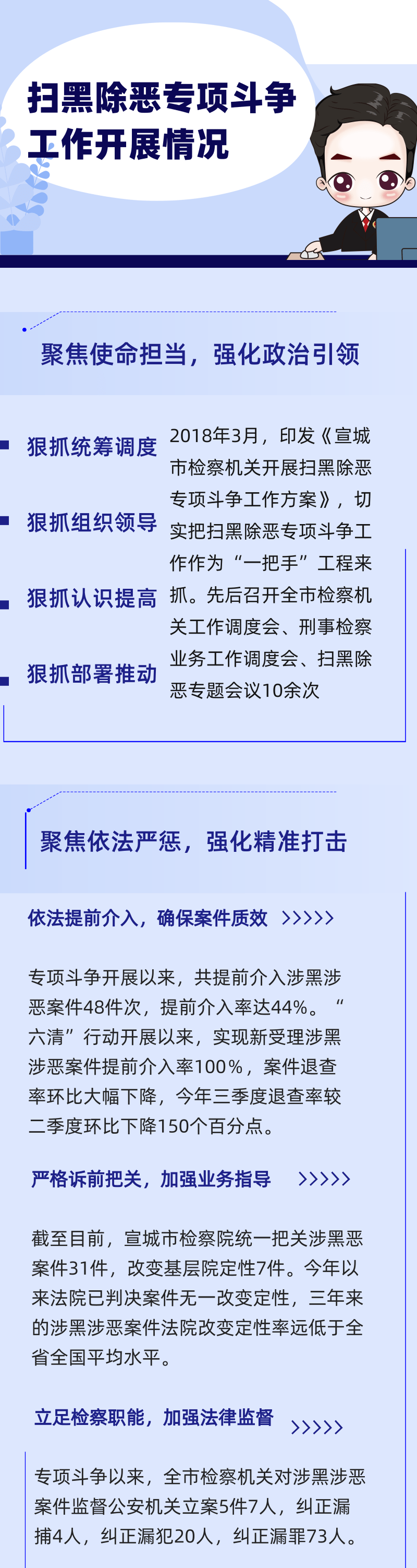 【新聞發(fā)布會(huì) 】安徽宣城：三年共批捕涉黑涉惡案件108件322人